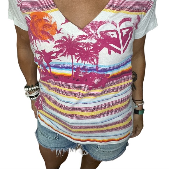 Roxy V-Neck Soft Size Small - Picture 4 of 8